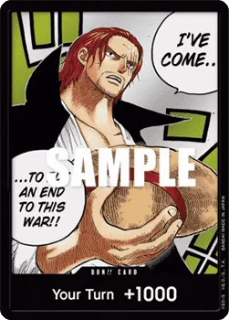 DON!! #OP02 Paramount War One Piece card