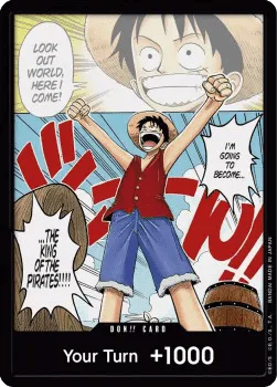 DON!! #OP01 Romance Dawn One Piece card