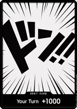 DON!! #Film RED Promotion Romance Dawn One Piece card