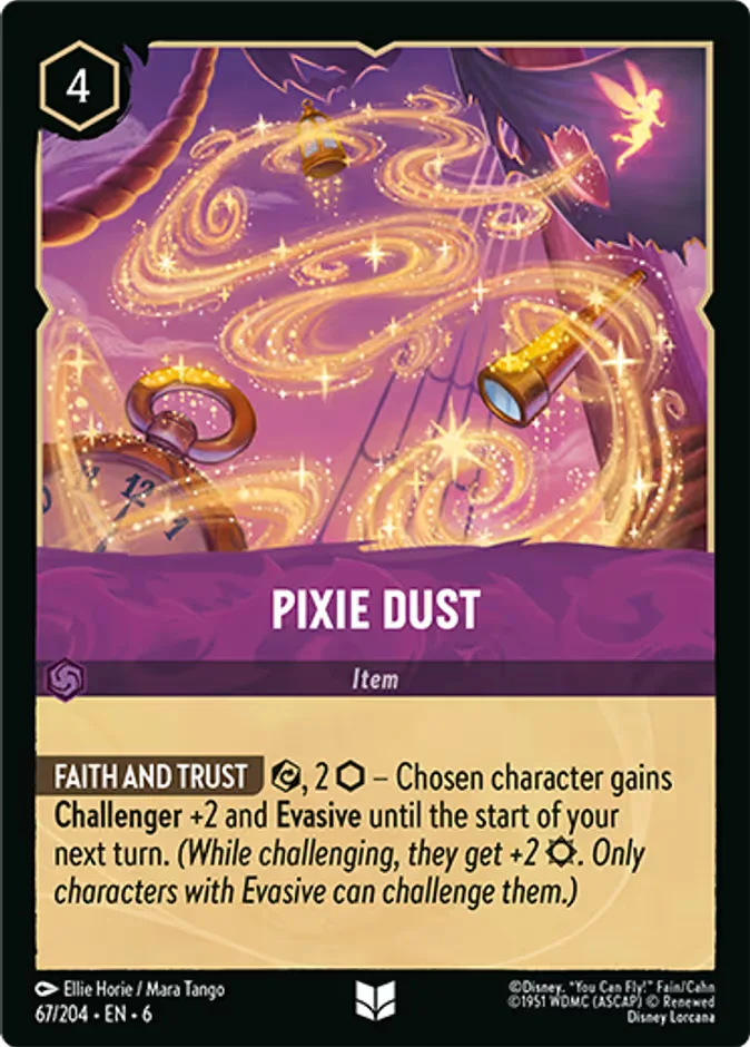 Pixie Dust #67 Azurite Sea Disney Lorcana card