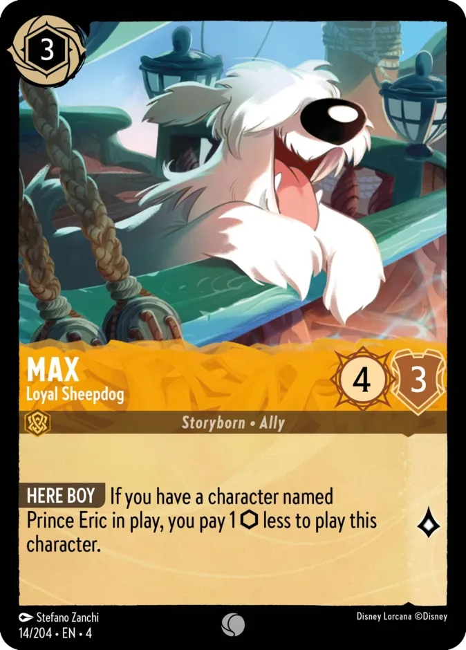 Max #14 Ursula's Return Disney Lorcana card