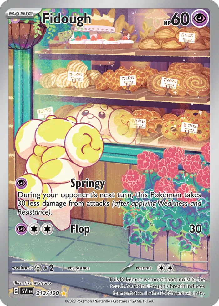 Fidough #213 Scarlet & Violet Pokemon card
