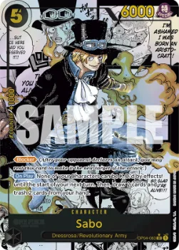 Sabo #OP04-083 One Piece Card The Best One Piece card