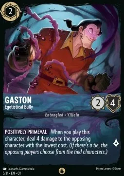Gaston #5 Illumineer's Quest: Deep Trouble Disney Lorcana card