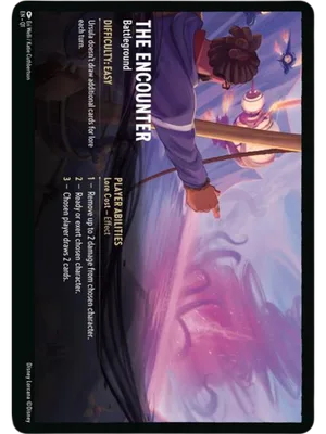The Encounter // A Dark Realm # Illumineer's Quest: Deep Trouble Disney Lorcana card