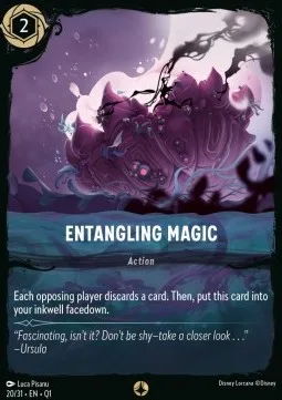 Entangling Magic #20 Illumineer's Quest: Deep Trouble Disney Lorcana card