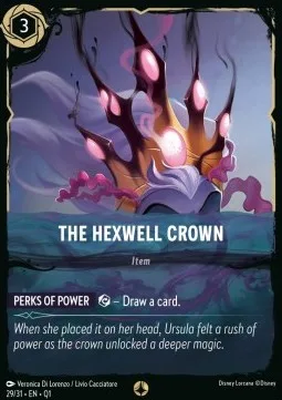 The Hexwell Crown #29 Illumineer's Quest: Deep Trouble Disney Lorcana card
