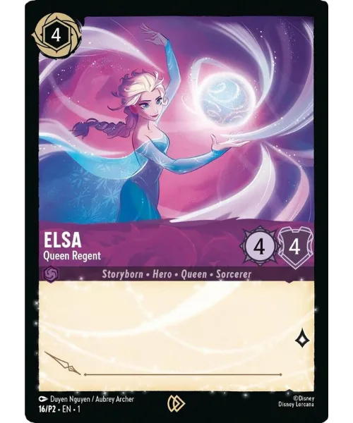 Elsa #16 Promo Set 2 Disney Lorcana card