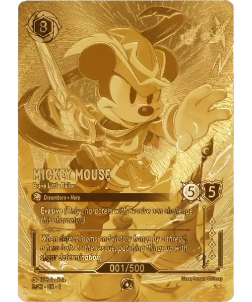 Mickey Mouse #5 Challenge Promo Set 1 Disney Lorcana card