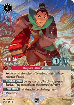 Mulan #3 Challenge Promo Set 2 Disney Lorcana card