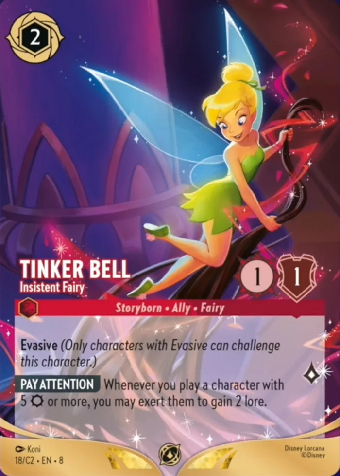 Tinker Bell #18 Challenge Promo Set 2 Disney Lorcana card