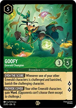 Goofy #25 Promo Set 3 Disney Lorcana card