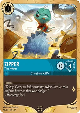 Zipper #50 Promo Set 3 Disney Lorcana card