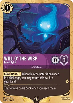 Will o' the Wisp #51 Promo Set 3 Disney Lorcana card