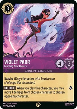 Violet Parr #55 Promo Set 3 Disney Lorcana card