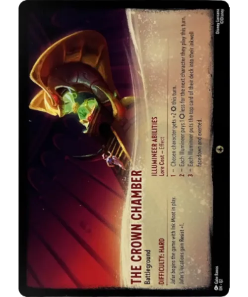 The Crown Chamber // Full Alert # Illumineer's Quest: Palace Heist Disney Lorcana card