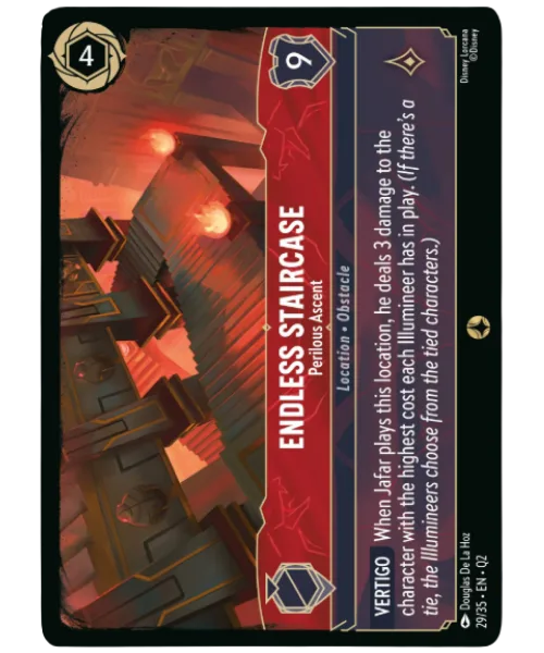 Endless Staircase #29 Illumineer's Quest: Palace Heist Disney Lorcana card
