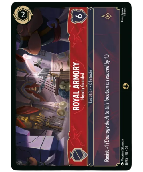 Royal Armory #30 Illumineer's Quest: Palace Heist Disney Lorcana card