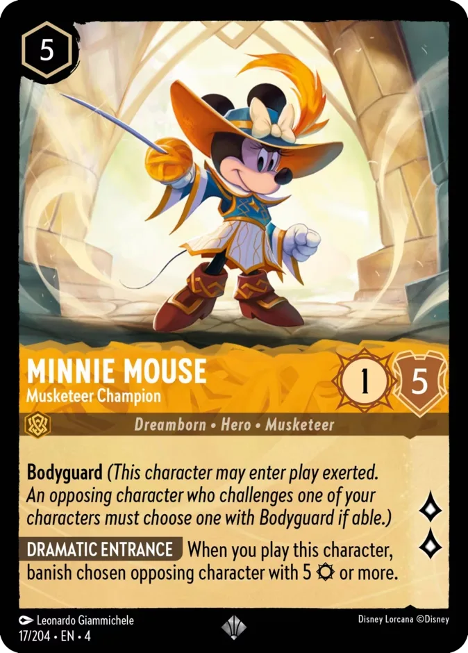 Minnie Mouse #17 Ursula's Return Disney Lorcana card