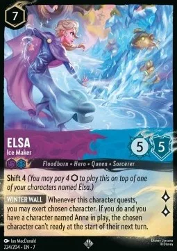 Elsa #224 Archazia's Island Disney Lorcana card