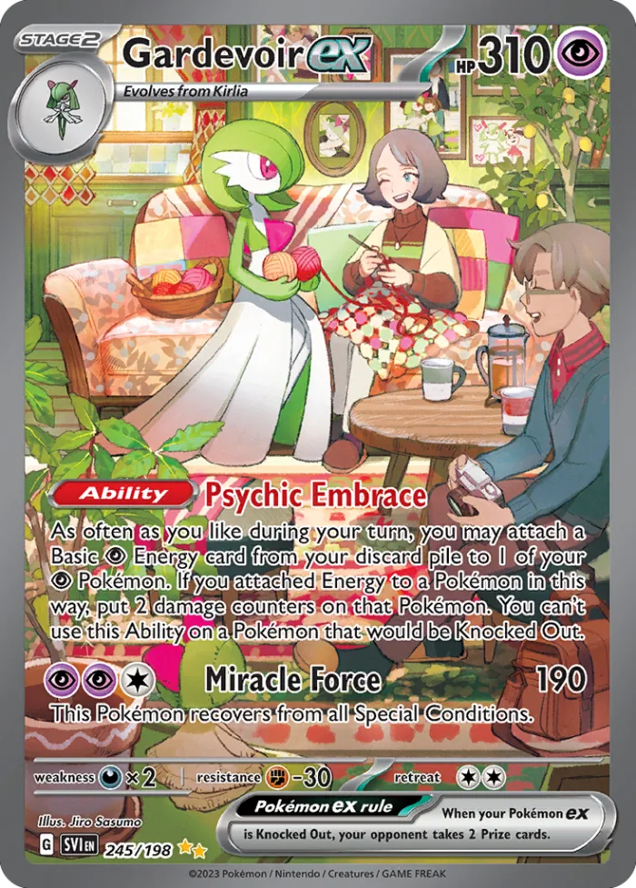 Gardevoir ex #245 Scarlet & Violet Pokemon card