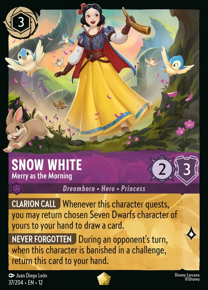 Snow White #37 Wilds Unknown Disney Lorcana card