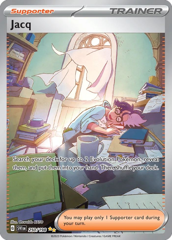 Jacq #250 Scarlet & Violet Pokemon card