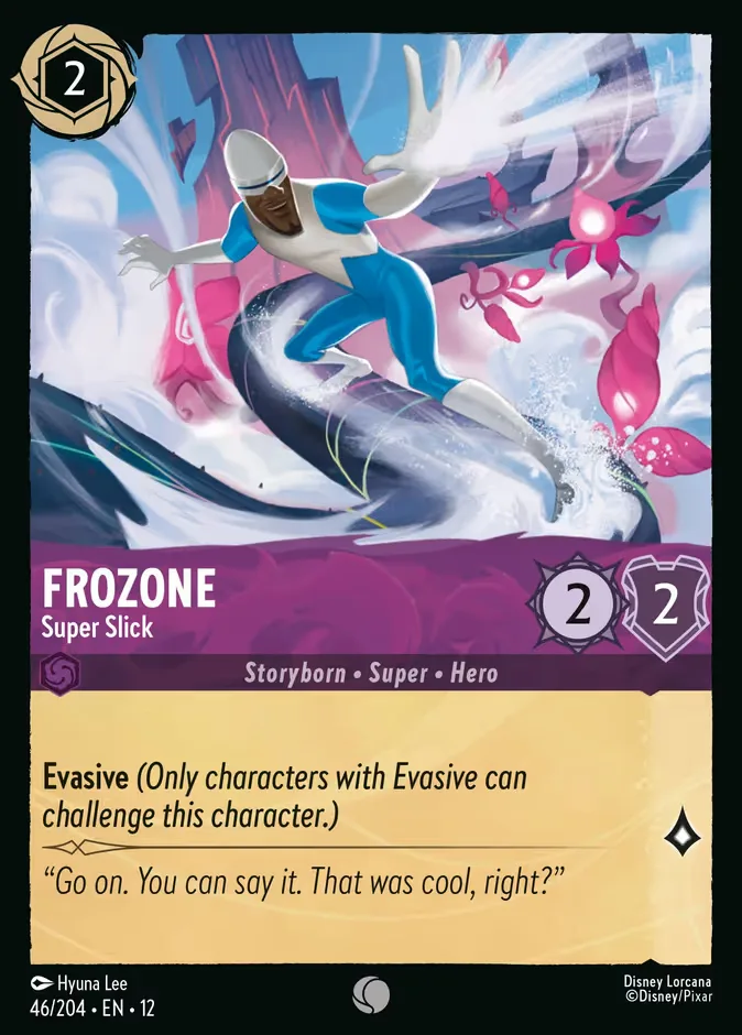 Frozone #46 Wilds Unknown Disney Lorcana card