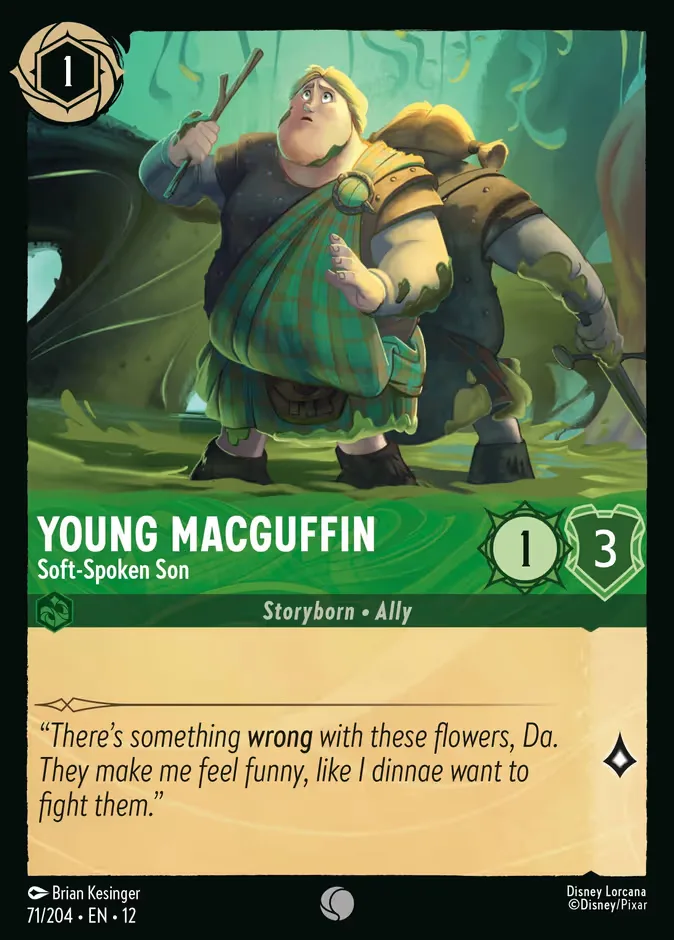 Young MacGuffin #71 Wilds Unknown Disney Lorcana card
