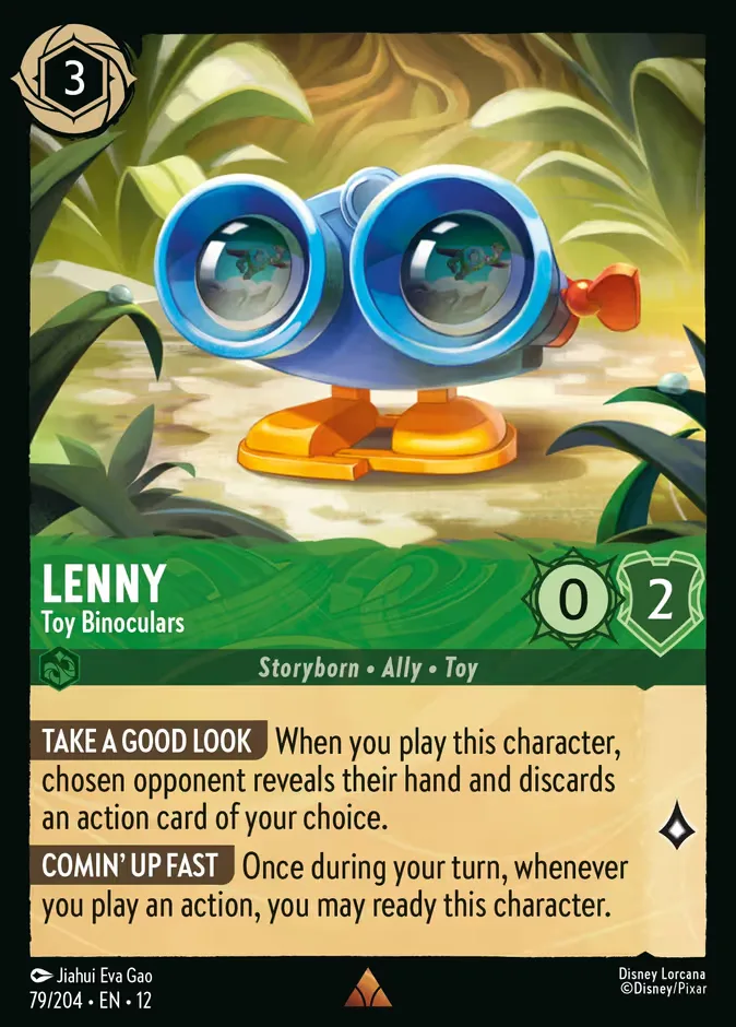 Lenny #79 Wilds Unknown Disney Lorcana card