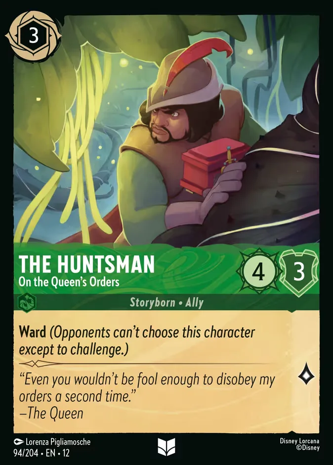 The Huntsman #94 Wilds Unknown Disney Lorcana card