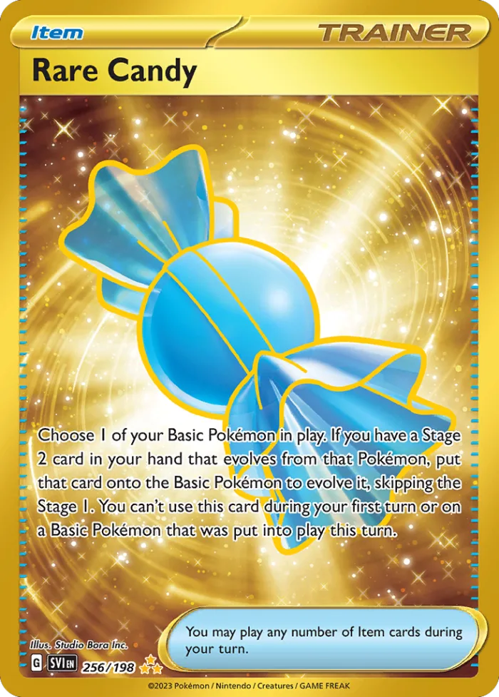Rare Candy #256 Scarlet & Violet Pokemon card