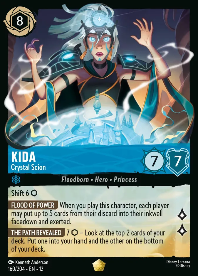 Kida #160 Wilds Unknown Disney Lorcana card