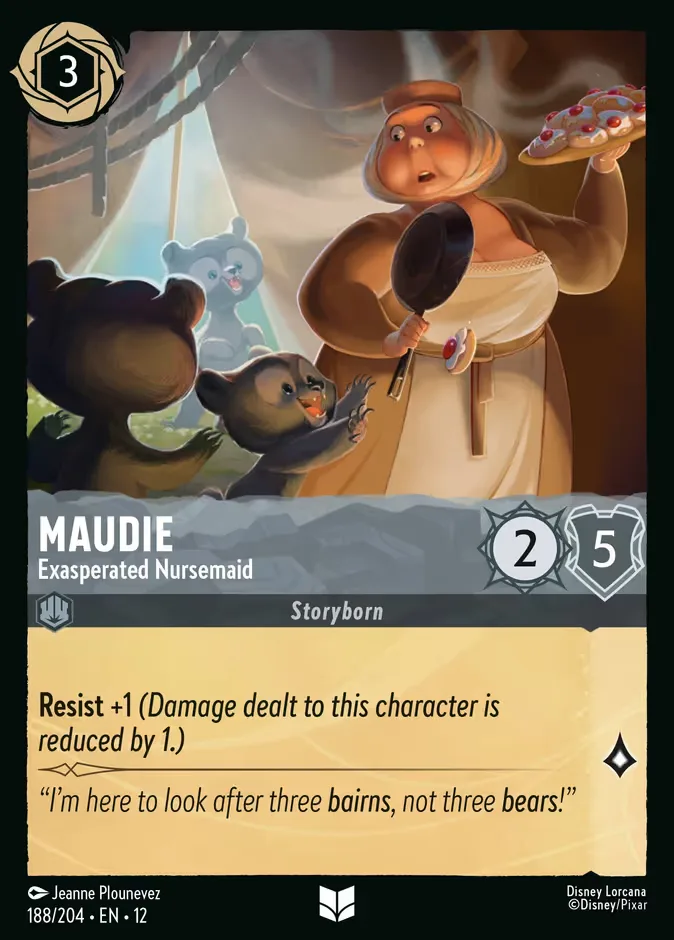 Maudie #188 Wilds Unknown Disney Lorcana card