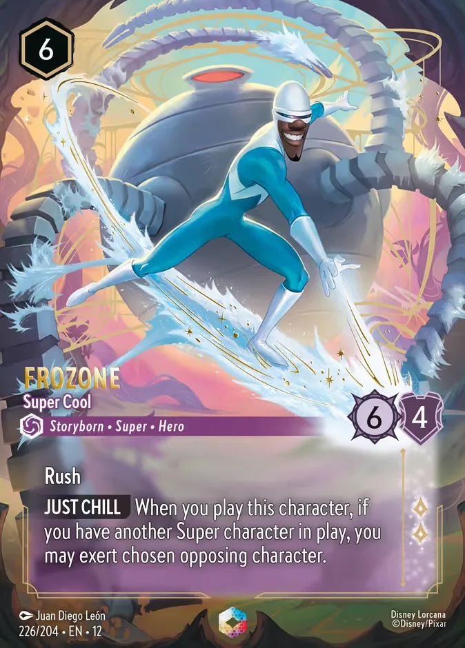Frozone #226 Wilds Unknown Disney Lorcana card