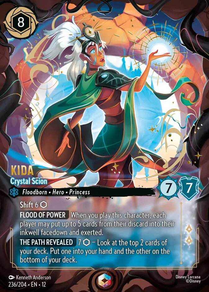 Kida #236 Wilds Unknown Disney Lorcana card