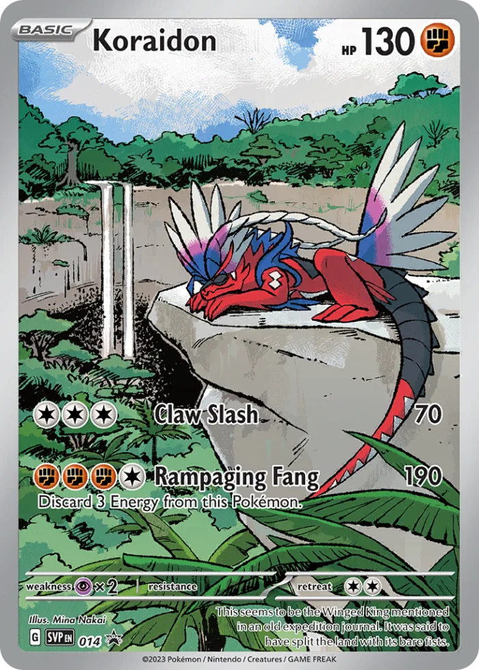Koraidon #SVP 014 SV Black Star Promos Pokemon card