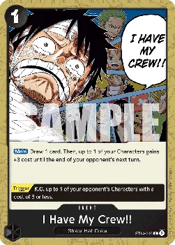 I Have My Crew!! #ST14-016 3D2Y One Piece card