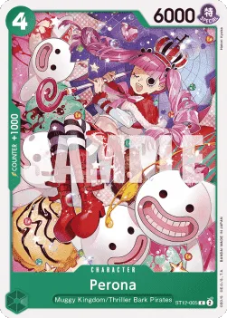 Perona #ST12-005 Zoro & Sanji One Piece card
