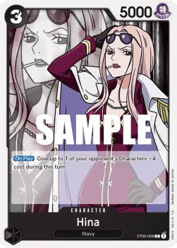 Hina #ST06-008 Absolute Justice One Piece card