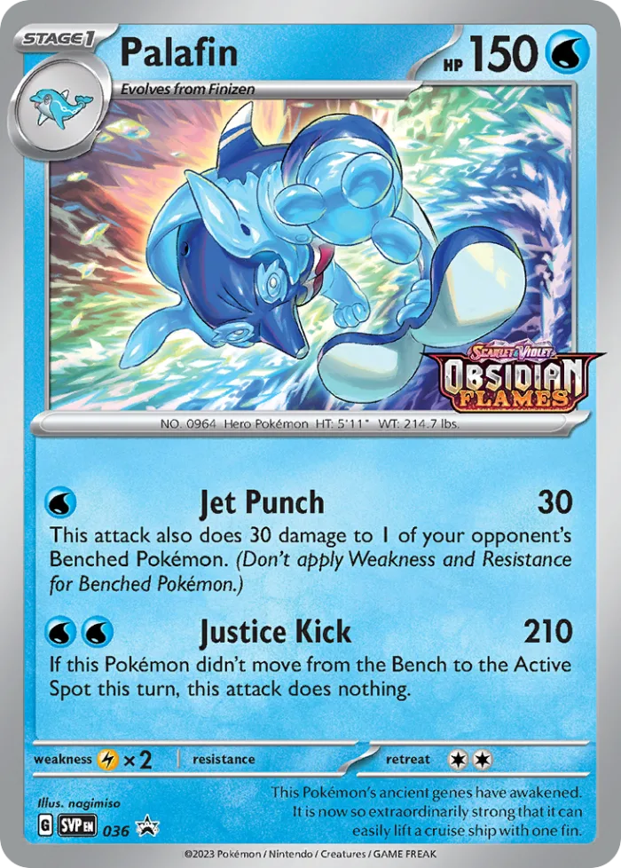 Palafin #SVP 036 SV Black Star Promos Pokemon card