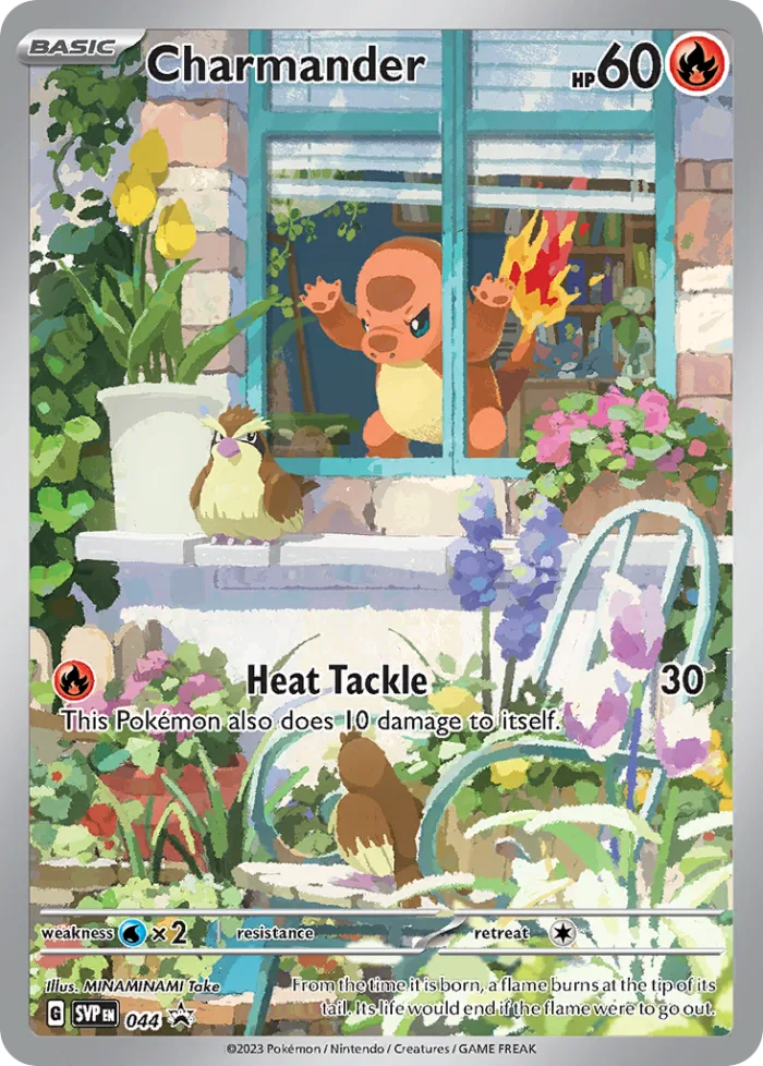 Charmander #SVP 044 SV Black Star Promos Pokemon card
