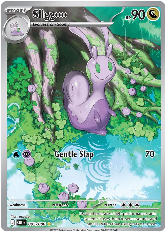 Sliggoo #95 Chaos Rising Pokemon card