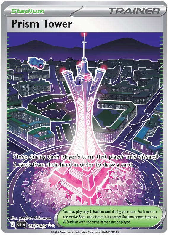 Prism Tower #111 Chaos Rising Pokemon card