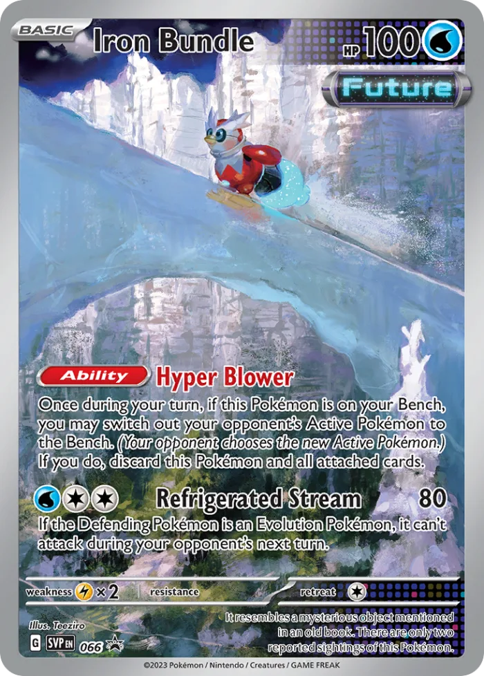 Iron Bundle #SVP 066 SV Black Star Promos Pokemon card