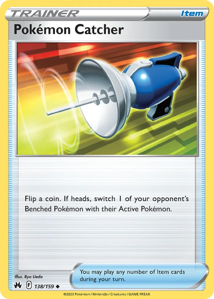 Pokémon Catcher #138 Crown Zenith Pokemon card