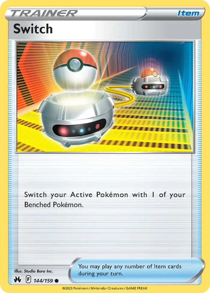 Switch #144 Crown Zenith Pokemon card