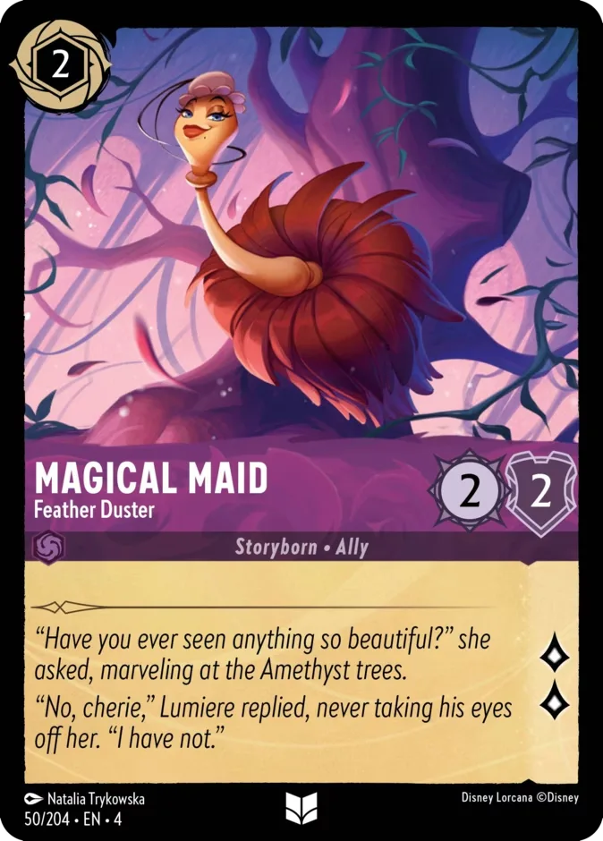 Magical Maid #50 Ursula's Return Disney Lorcana card