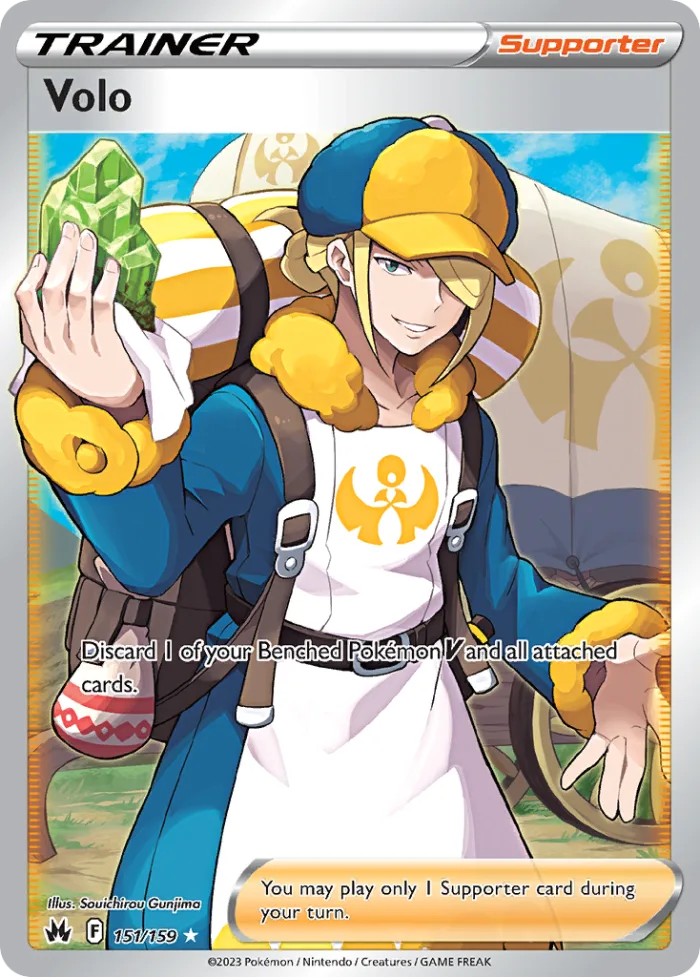 Volo #151 Crown Zenith Pokemon card