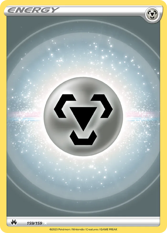 Metal Energy #159 Crown Zenith Pokemon card